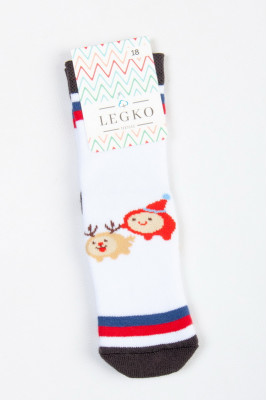 Шкарпетки дитячі махрові (зима) 18 см